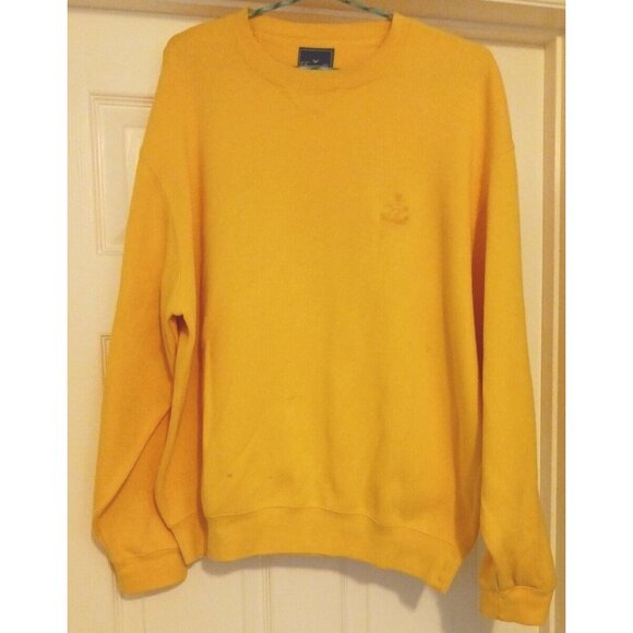 Vintage Sweater Faconnable Longsleeve Orange 22